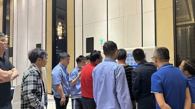 自动化发布会现场